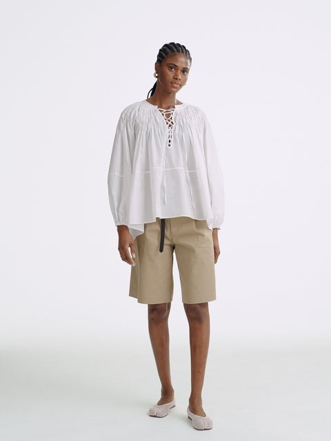 LT26051 Gathered Blouse