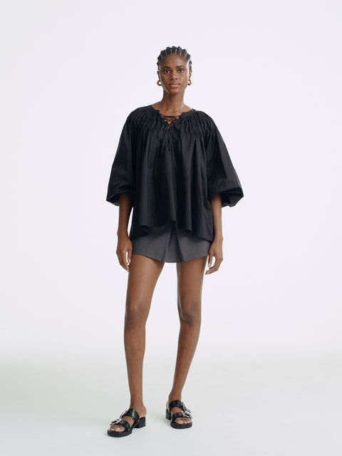 LT26051 Gathered Blouse