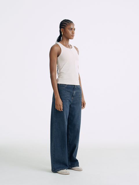 LT26044 Relaxed Straight Leg Jeans