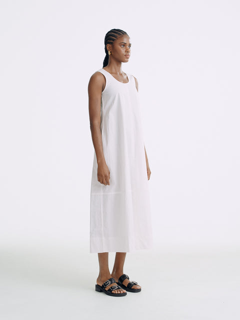 LT26058 Sleeveless Dress with Back Tie