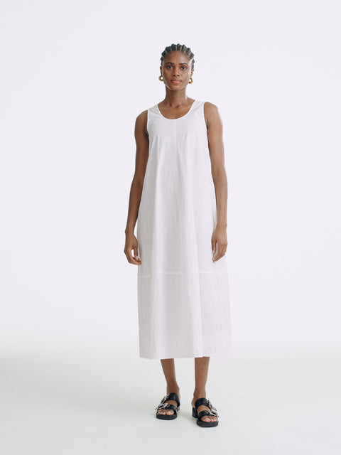 LT26058 Sleeveless Dress with Back Tie