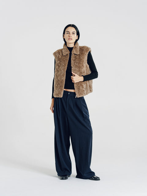 Fine Merino-Wool Fitted Sweater Black