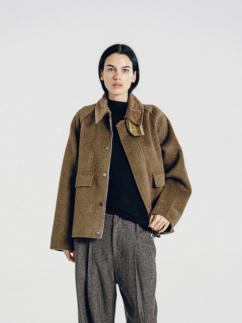 Scout Wool-Mohair Field Barn Jacket
