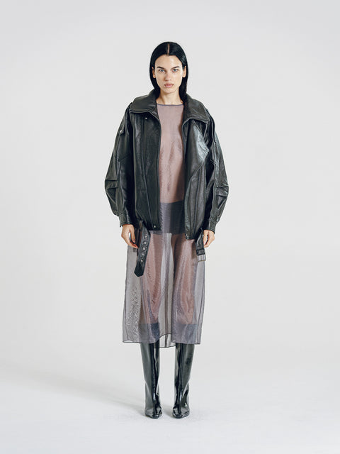 Wren Semi-Sheer Overdress Gray (Pre-Order)