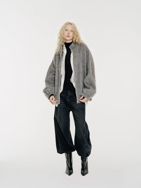 Kai Black Barrel Leg Jeans
