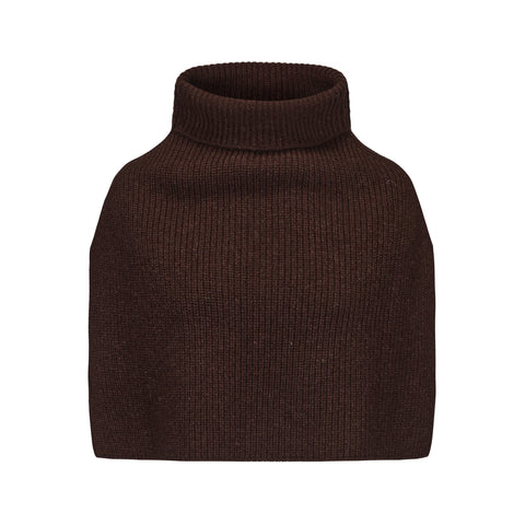 CZ25054 Wool Neck Warmer Espresso