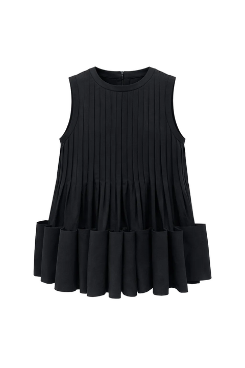 LT26061 Pintuck Volume Top