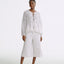 LT26040 White Denim Culottes