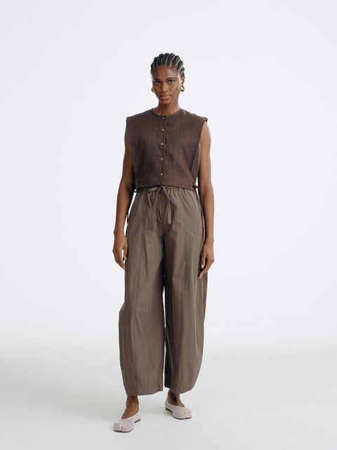 LT26003 Cotton Blended Airy Pants