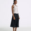 LT26039 Cropped Pants with Belt