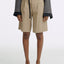 LT26036B Shorts with Belt Khaki