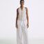 LT26033B Tailored Button Vest Natural