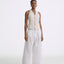 LT26033B Tailored Button Vest Natural