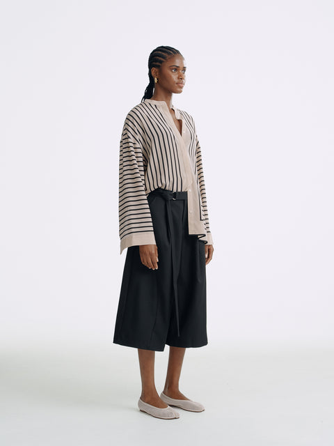 LT26060 Silk Striped Shirt