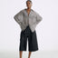 Sol Semi-Sheer Tencel Overshirt Sliver Gray (Pre Order 4 weeks)