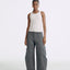 LT26021 Denim Cargo Pants