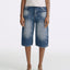 LT26038 Wash Denim Shorts