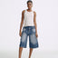 LT26038 Wash Denim Shorts