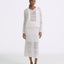 LT26056 Lace Knit Cardigan