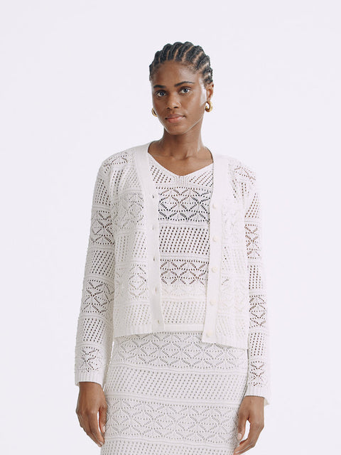 LT26031 Lace Knit Tank