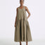 CZ25064 Waves Cotton Maxi Dress