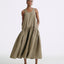 CZ25064 Waves Cotton Maxi Dress