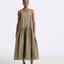 CZ25064 Waves Cotton Maxi Dress