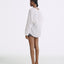 LT26081 Ethereal Cotton Ramie V-Neck Blouse