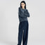 Blake Brushed Wool-Cashmere Sweater Charcoal