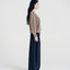 Blake Brushed Wool-Cashmere Sweater Taupe