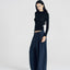 Fine Merino-Wool Fitted Sweater Black