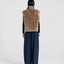 Teddy Wool Vest Brown