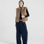 Teddy Wool Vest Brown