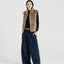Teddy Wool Vest Brown