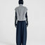 Brushed Wool-Cashmere Zipper Vest Gray
