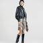 Quinn Leather Bomber Jacket
