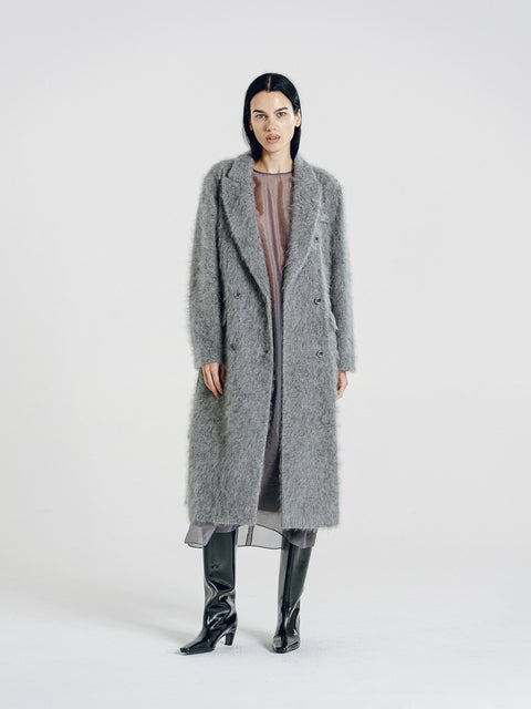 Wren Semi-Sheer Overdress Gray (Pre-Order)
