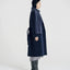 Mora Alpaca Wool Coat and Vest Set Navy