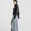 Brushed Wool-Cashmere Jacket Charcoal