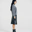 Blake Brushed Wool-Cashmere Sweater Gray