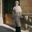 LT24064 Harlow Angora Wool-blend Coat