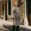 LT24064 Harlow Angora Wool-blend Coat