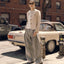 CZ25008 Beige Textured Classic Box Jacket