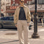 CZ25005 Contrast Collar Structured Bomber Jacket