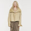 Lennon High-Collar Cotton Twill Trench Jacket