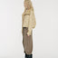 Lennon High-Collar Cotton Twill Trench Jacket