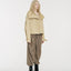 Lennon High-Collar Cotton Twill Trench Jacket