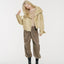 Lennon High-Collar Cotton Twill Trench Jacket
