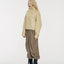 Lennon High-Collar Cotton Twill Trench Jacket