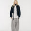Hayes Herringbone Tweed Wide Leg Pants
